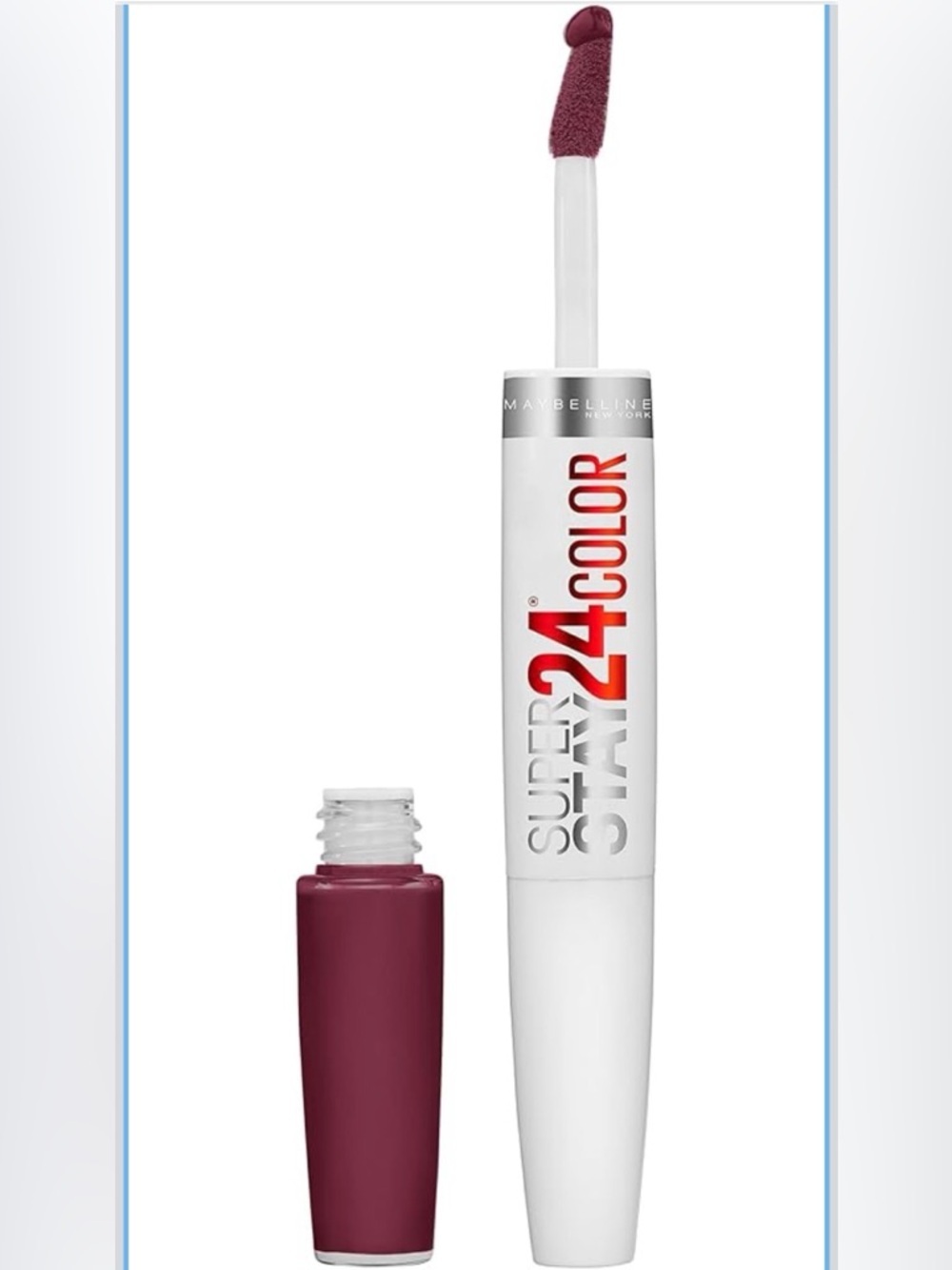 Maybelline Super Stay 24 Color Liquid Lipstick - Merlot Amour - Picture 2 of 8